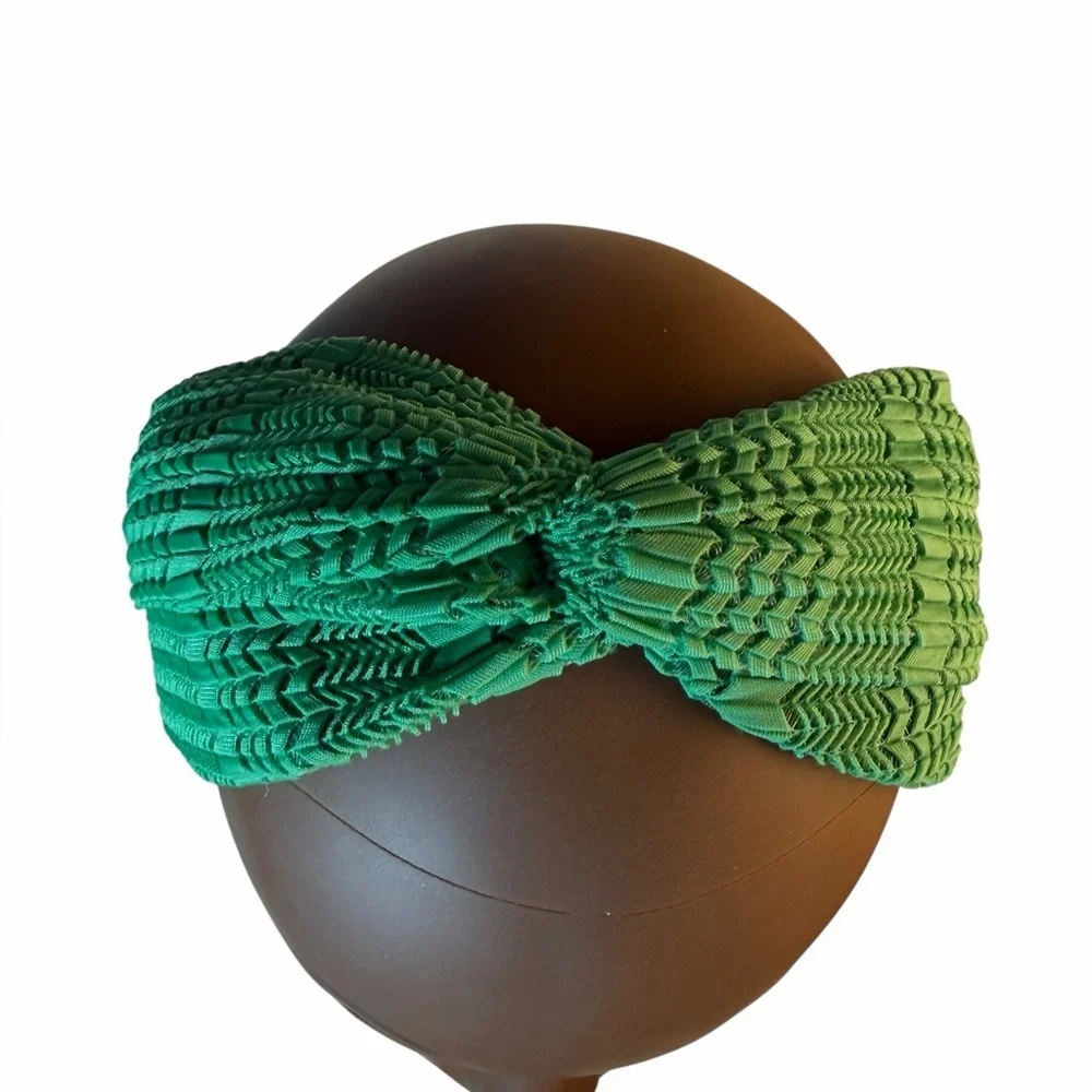 3 PC Green Headband Set